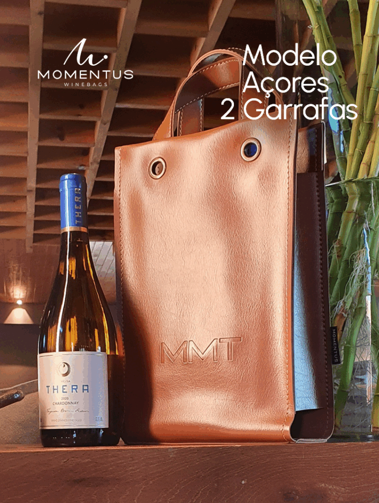 Porta vinho açores 2 Garrafas
